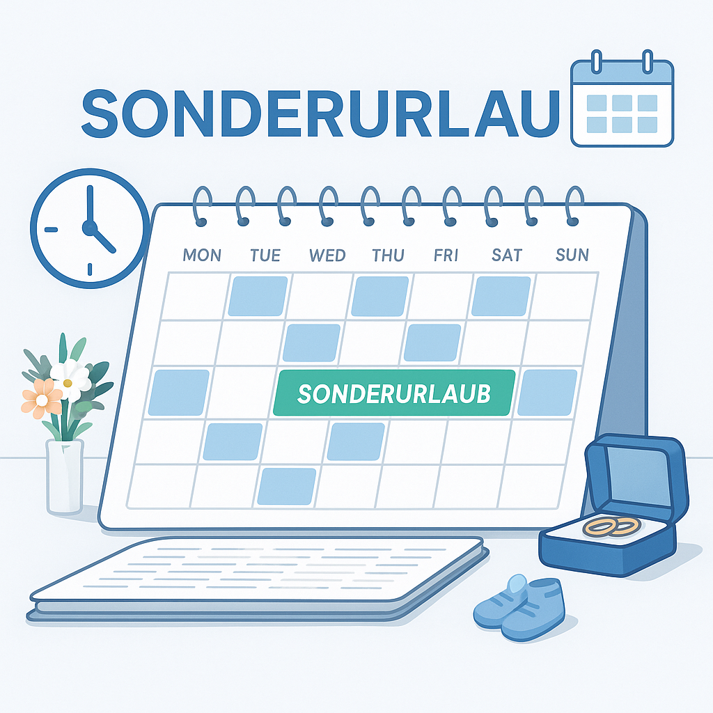 Sonderurlaub in Deutschland: Anspruch, Dauer und gesetzliche Regelungen